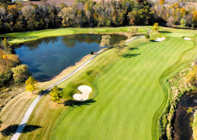 Overview of Holes 14 and 15